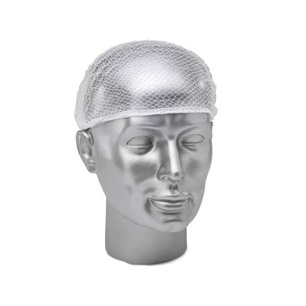 Ühekordne tinklinė müts, PP, valge (100tk.) - Image 1