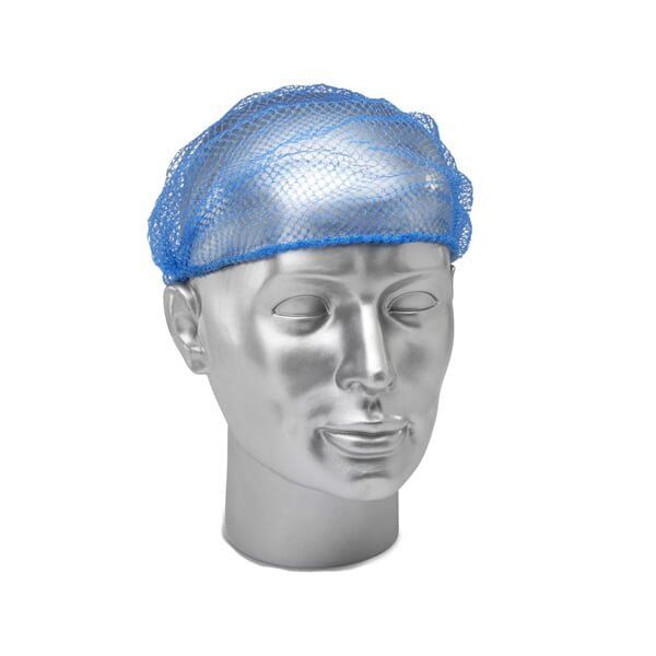 Ühekordne tinklinė müts, PP, sinine (100tk.) - Image 1