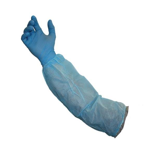 Ühekordsed käisekatted, PP, sinised (100tk.) - Image 1