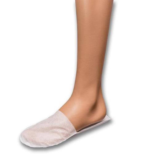 Ühekordsed sussid, kinnised, PP, valged (100 tk) - Image 1