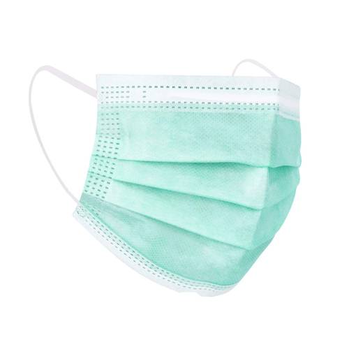 Meditsiinilised maskid Medi-Inn, 3 kihid., tüüp II, >99%, rohelised (50tk.) - Image 1