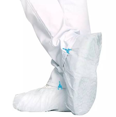 Ühekordsed kingakatted Hygomati dosaatoritele libisemiskindla tallaga, PP 46x15 cm, valged, 100 tk. - Image 1