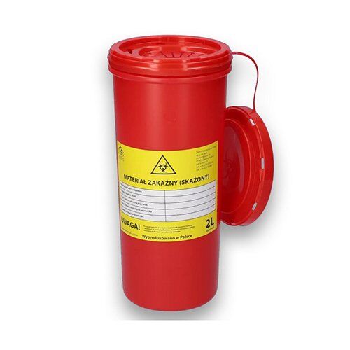 Meditsiinijäätmete konteiner 2L (kollane) - Image 1