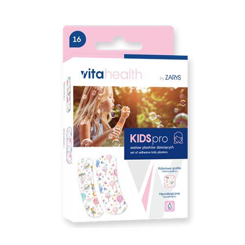 VitaHealth - laste plaastrite komplekt "KIDSpro GIRLS" - Image 1
