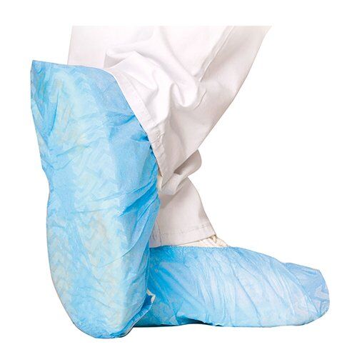 Ühekordsed kingakatted 28606H Hygomat dosaatoritele PP 46x15 cm, sinised, 100 tk - Image 1