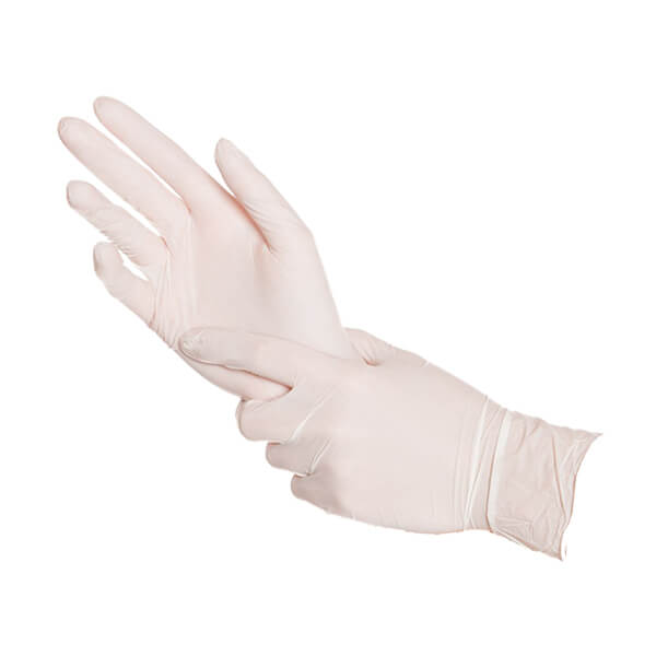 Abena nitriil ühekordsed kindad, valge S/M (150tk.) - Image 1