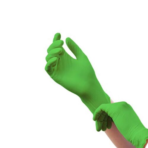 Dispo nitriil ühekordsed kindad, Apple green S/M/L/XL (100tk.) - Image 1